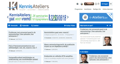 Desktop Screenshot of kennisateliers.be